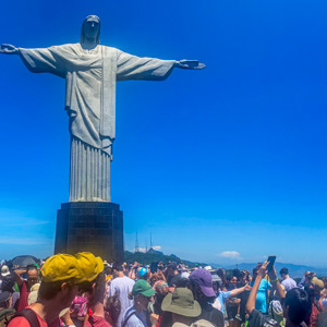 Rio De Janeiro Corcovado Chrystus Zbawiciel