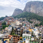 Rio Dejaneiro Rocinha Widok Faweli